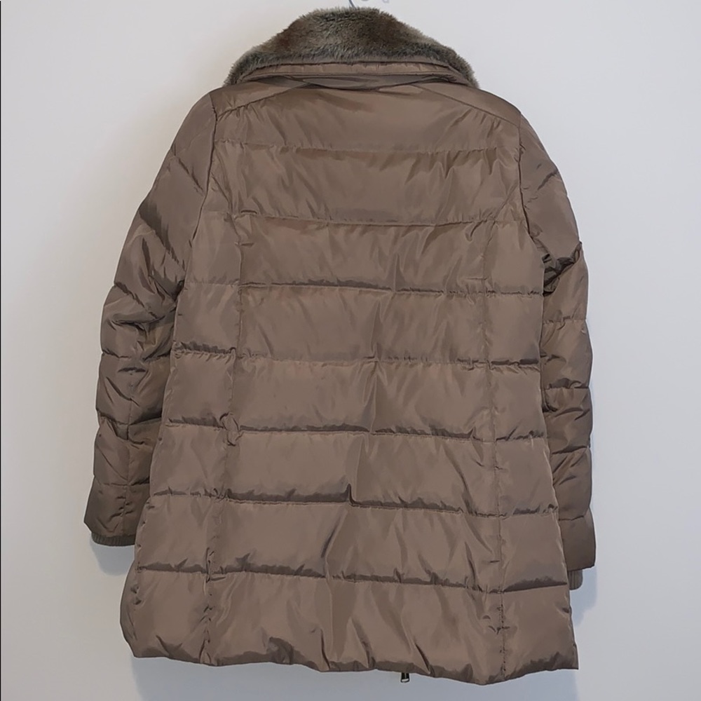 Michael Kors Truffle Faux Fur Puffer Jacket - Picture 8 of 8
